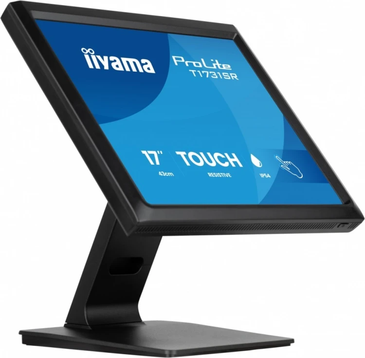 IIYAMA Monitor  17 cali ProLite T1731SR-B2S TN,RESISTIVE,HDMI,DP,VGA,250cd,1000:1,  5ms