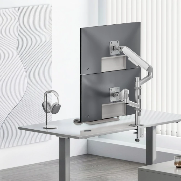 Ergo Office Uchwyt na 2 monitory 17-32 cali ER-692 W