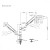 Ergo Office Uchwyt na 2 monitory 17-32 cali ER-692 W