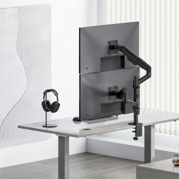 Ergo Office Uchwyt na 2 monitory 17-32 cali ER-692 B