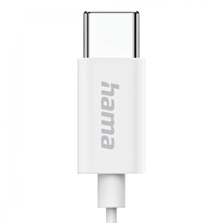 Hama Słuchawki douszne classy usb-c białe