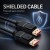 Qoltec Kabel DisplayPort M/M v2.1 | 40G | 0.5m
