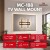 Maclean Uchwyt do TV czarny max 45 kg MC-188