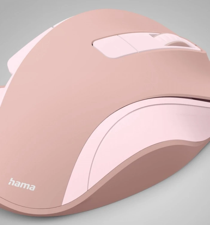 Hama Mysz bezprzewodowa WM-500 różowa