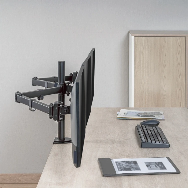 LogiLink Uchwyt na 3 monitory 17 -27 cali, max 7kg na ramie