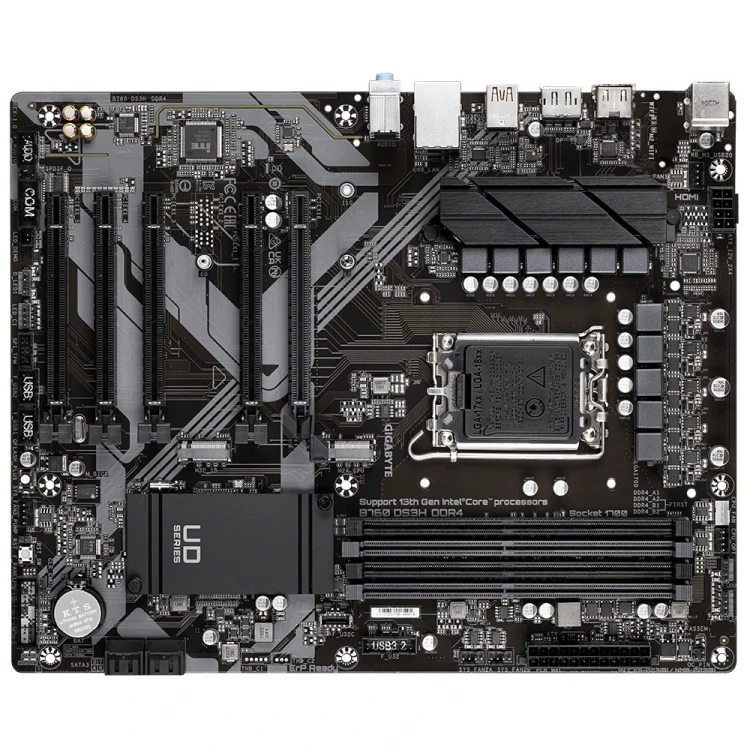 Gigabyte Płyta główna B760 DS3H DDR4 s1700 4DDR4 DP/HDMI ATX