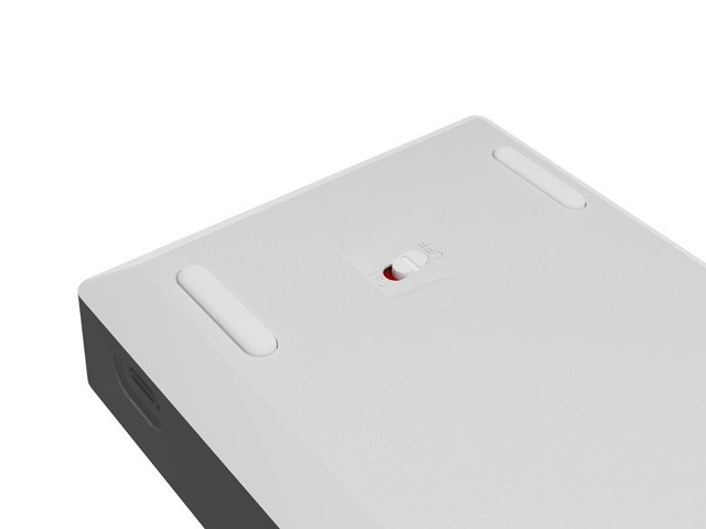 Natec Klawiatura Genesis THOR 660 G2 US RGB biała
