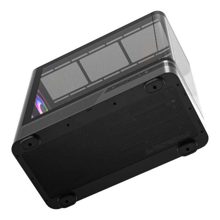 MODECOM Obudowa VOLCANO AQ100 MID ARGB szkło 4 wentylatory czarna
