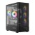 MODECOM Obudowa VOLCANO AQ300 MID RGB GLASS 4 wentylatory czarna