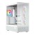 MODECOM Obudowa VOLCANO AQ300 MID RGB GLASS 4 wentylatory biała