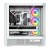 MODECOM Obudowa VOLCANO AQ300 MID RGB GLASS 4 wentylatory biała