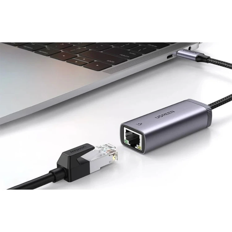 Ugreen Adapter sieciowy USB-C -> LAN RJ45 CM483