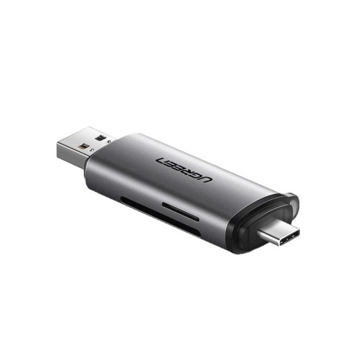 Ugreen Czytnik kart USB 3.0 + USB-C SD I microSD
