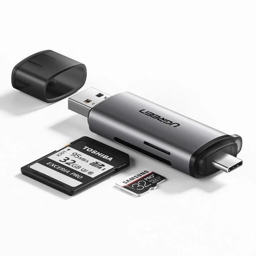 Ugreen Czytnik kart USB 3.0 + USB-C SD I microSD