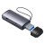 Baseus Czytnik kart USB 3.0 SD + microSD szary