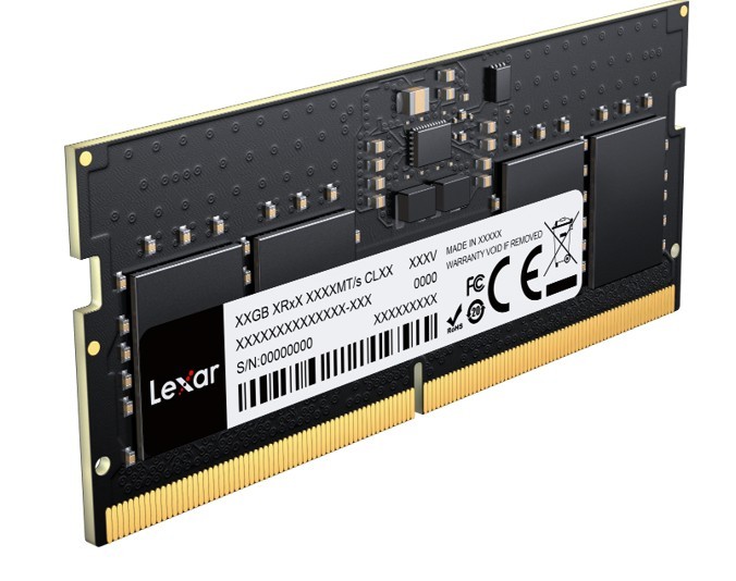 Lexar Pamięć do laptopa DDR5 SODIMM   8GB(1* 8GB)/4800  CL40