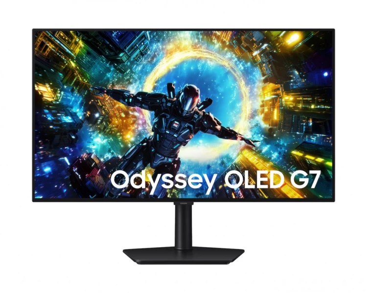 Samsung Samsung Monitor 32 cale Odyssey G73SH OLED 3840x2160 UHD 16:9 2xHDMI 1xDP 0,03ms 330/165Hz płaski 3Yd2d (LS32HG730SUXEN)