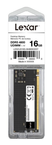Lexar Pamięć do PC DDR5 16GB(1*16GB)/4800 CL40