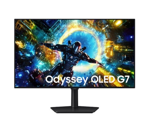 Samsung Monitor 32 cale Odyssey G73SH OLED 3840x2160 UHD 16:9 2xHDMI 1xDP 0,03ms 330/165Hz płaski 3Yd2d (LS32HG732SUXEN)