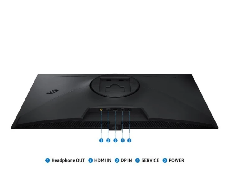 Samsung Monitor 32 cale Odyssey G73SH OLED 3840x2160 UHD 16:9 2xHDMI 1xDP 0,03ms 330/165Hz płaski 3Yd2d (LS32HG732SUXEN)