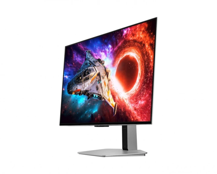 Samsung Monitor 27 cali Odyssey G80SH OLED 3840x2160 UHD 16:9 2xHDMI 1xDP 2xUSB 3.2 1xUSB-C 90W 0,03ms 240Hz HAS+PIV płaski 2Yd2d (LS27HG800SUXEN)