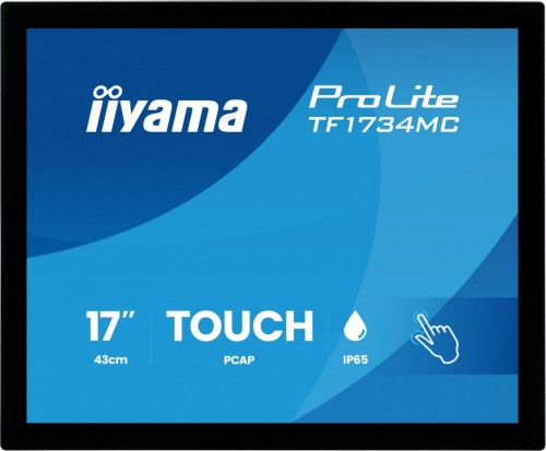 IIYAMA Monitor 17 cali ProLite TF1734MC-B8X TN, TN,POJ.10pkt.HDMI,DP,350cd,1000:1,5ms