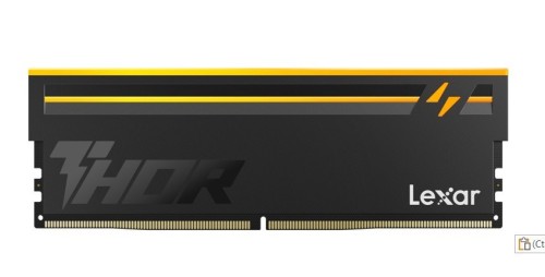 Lexar Pamięć do PC DDR5 THOR2.0 16GB(1*16) /6000 CL36 Black RGB