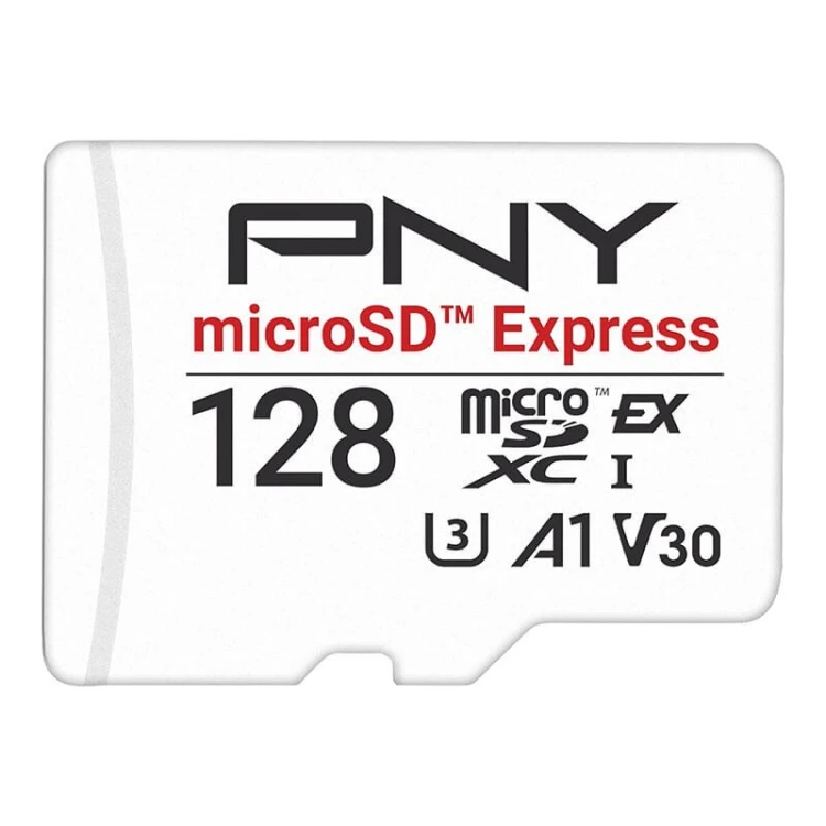 PNY Karta pamięci microSD Express 128GB P-SDU128P31880EXP-GE