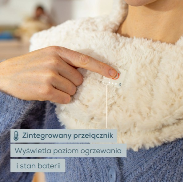Beurer Poduszka grzewcza na ramiona HK165 Huggy creme