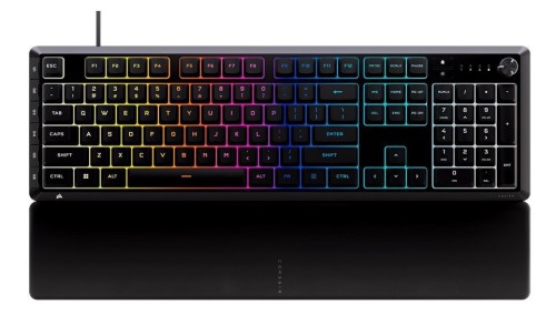 Corsair Klawiatura gamingowa Skiff 100 Plus czarna