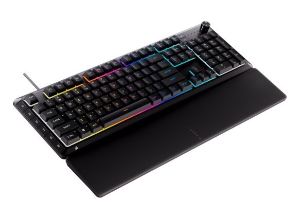 Corsair Klawiatura gamingowa Skiff 100 Plus czarna