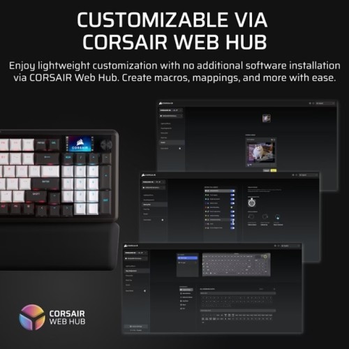 Corsair Klawiatura gamingowa Vanguard 96 MLX Plasma czarna