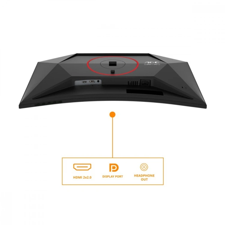 AOC Monitor 27 cali C27G4Z2 Curved VA 260Hz HDMIx2 DP HAS