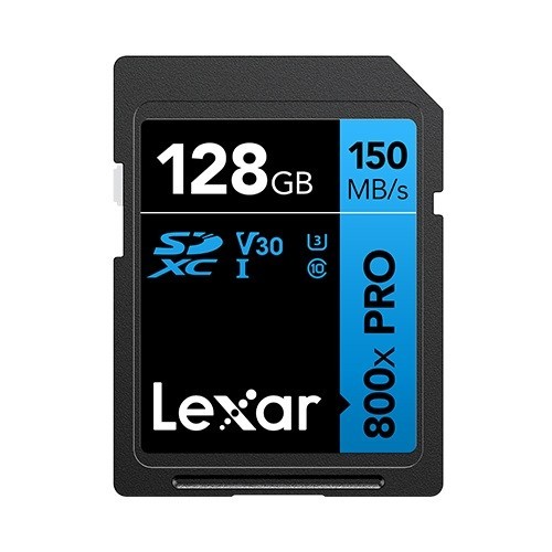 Lexar Karta pamięci Professional  800x Pro 128GB SDXC UHS-I 150MB/s read