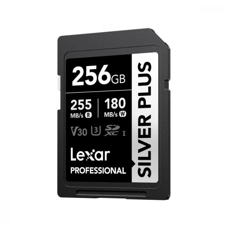 Lexar Karta pamięci PROFESSIONAL SILVER PLUS 256GB SDXC UHS-I 205MB/s