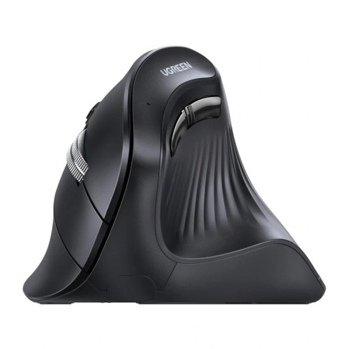 Ugreen Mysz pionowa bezprzewodowa BT 2.4G MU008 czarna