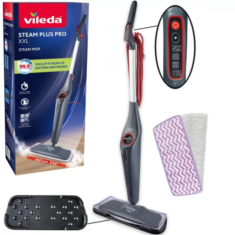 Vileda Mop parowy Steam Plus XXL Pro