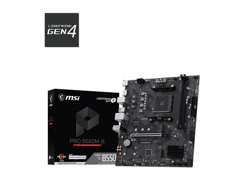 MSI Płyta główna PRO B550M-B am4 2DDR4 mATX