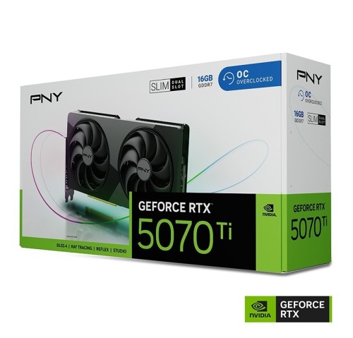 PNY Karta graficzna GeForce RTX 5070 Ti OC 2F 16GB VCG5070T16DFSXPB1-O