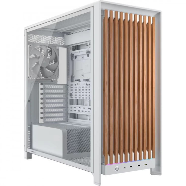 Corsair Obudowa FRAME 5000D WOOD RS White/Oak