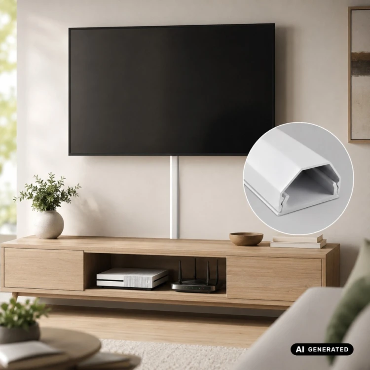 Maclean Aluminiowa listwa maskująca MCTV-897 W