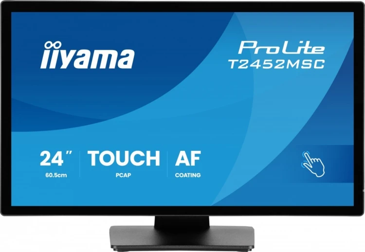 IIYAMA Monitor 24 cale T2452MSC-B2 10 PKT. POJ, IPS, HDMI, DP, 1300:1, 5ms
