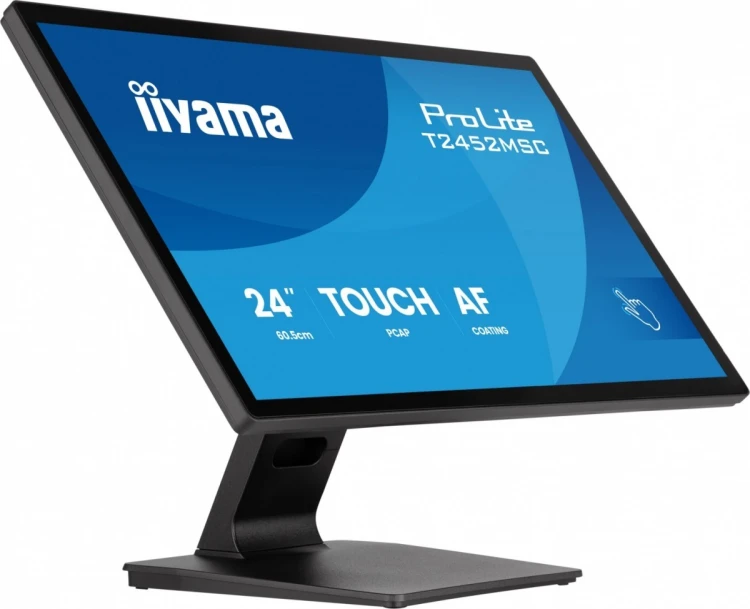 IIYAMA Monitor 24 cale T2452MSC-B2 10 PKT. POJ, IPS, HDMI, DP, 1300:1, 5ms