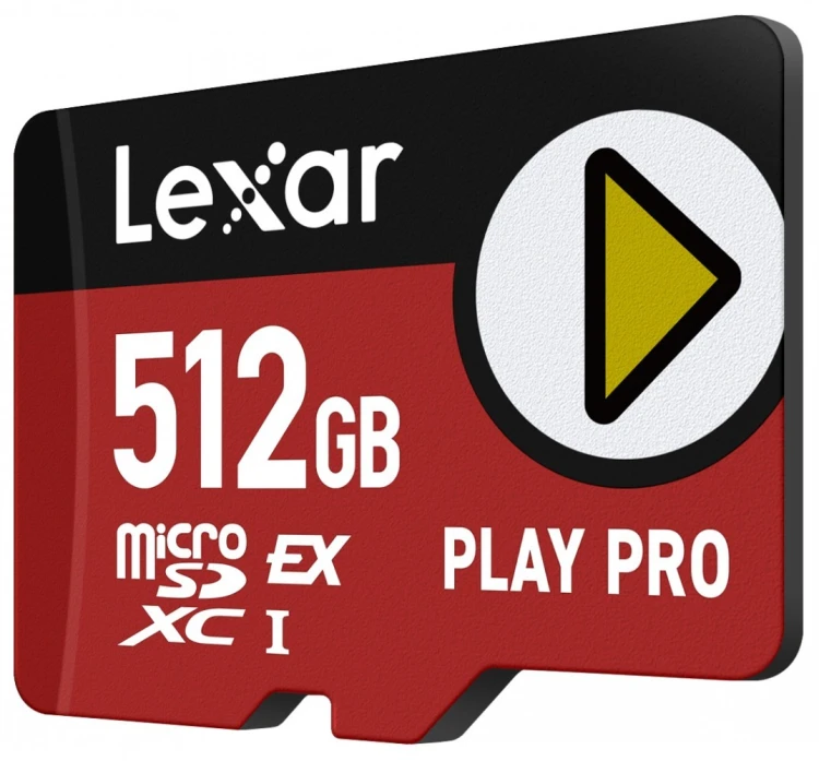Lexar Karta pamięci microSDHX PLAY PRO 512GB EXPRESS 7.1 900MB/s