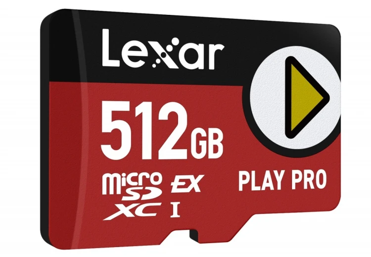 Lexar Karta pamięci microSDHX PLAY PRO 512GB EXPRESS 7.1 900MB/s