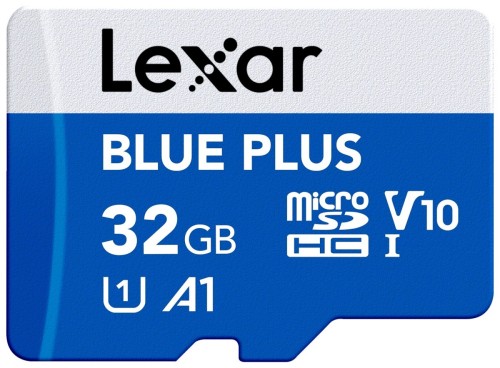 Lexar Karta pamięci microSDHC 32GB C10 A1 U3 V10 100MB/s Blue Plus
