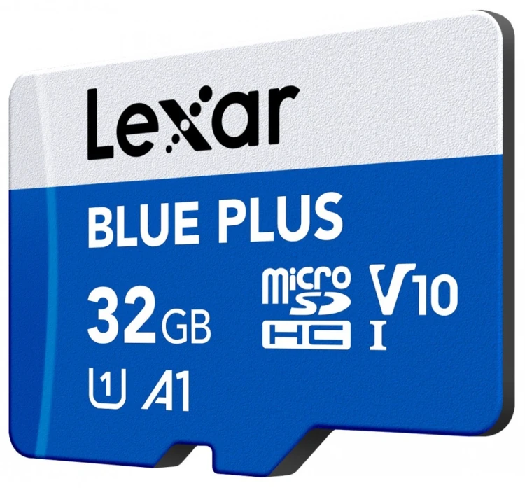 Lexar Karta pamięci microSDHC 32GB C10 A1 U3 V10 100MB/s Blue Plus