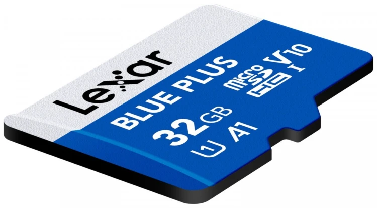 Lexar Karta pamięci microSDHC 32GB C10 A1 U3 V10 100MB/s Blue Plus