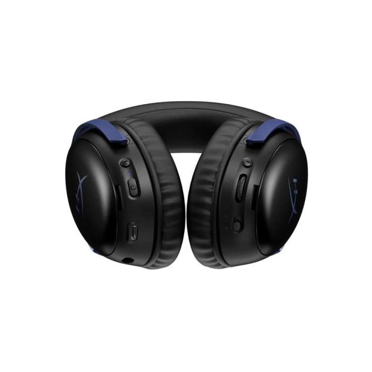HyperX Zestaw słuchawkowy gamingowy Cloud III S bezprzewodowy czarny-niebieski - DF7E9AA