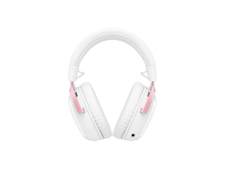 HyperX Zestaw słuchawkowy gamingowy Cloud III S bezprzewodowy biały-różowy - DG0R2AA